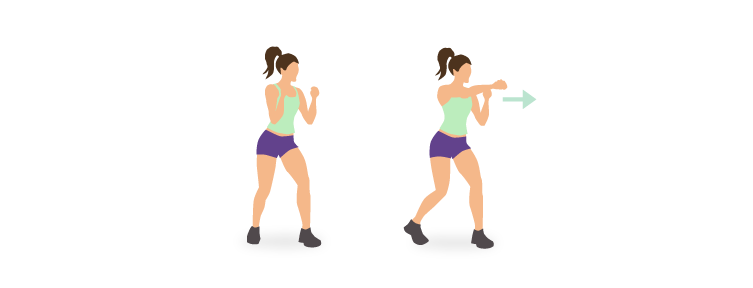 Le shadow boxing