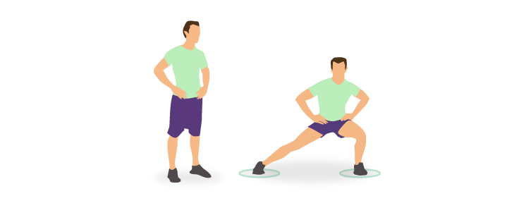 The side lunge