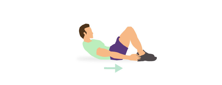 Zijwaartse crunches