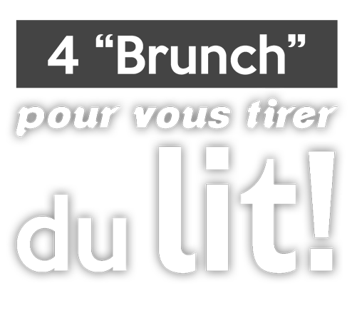Vier Brunch-Ideen, für die sich das Aufstehen lohnt!