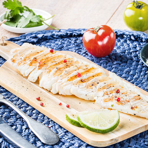 Filet de cabillaud au gingembre