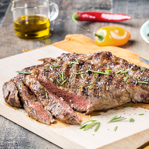 Rubia gallega et romarin